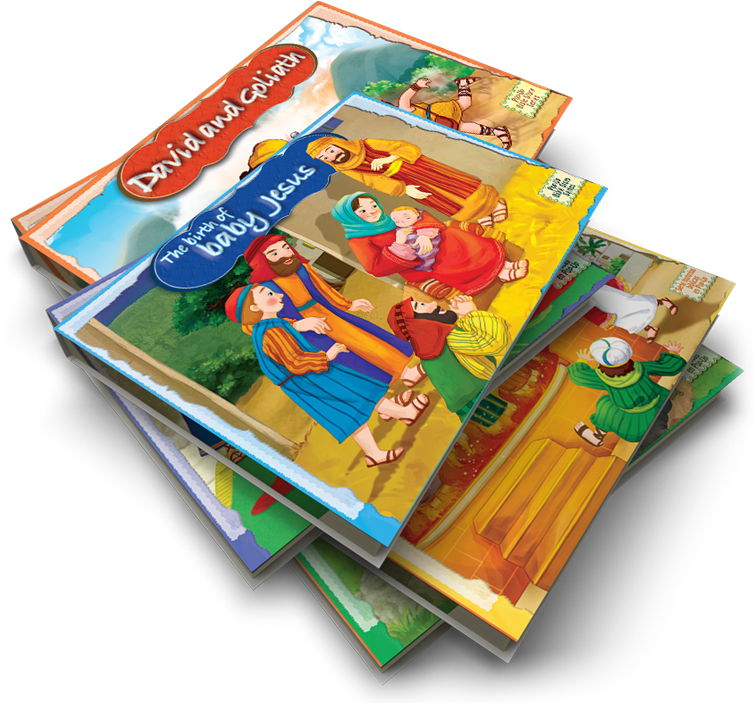 Bible Stories Pop-up Series - Graphic Design (855x855), Png Download