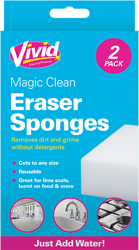 Cleaning Eraser Sponges - Plastic (800x620), Png Download