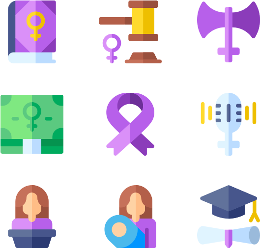 Feminism (600x564), Png Download