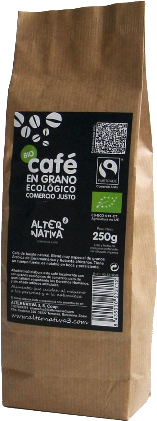 Cafe En Grano Alternativa3 (850x1400), Png Download