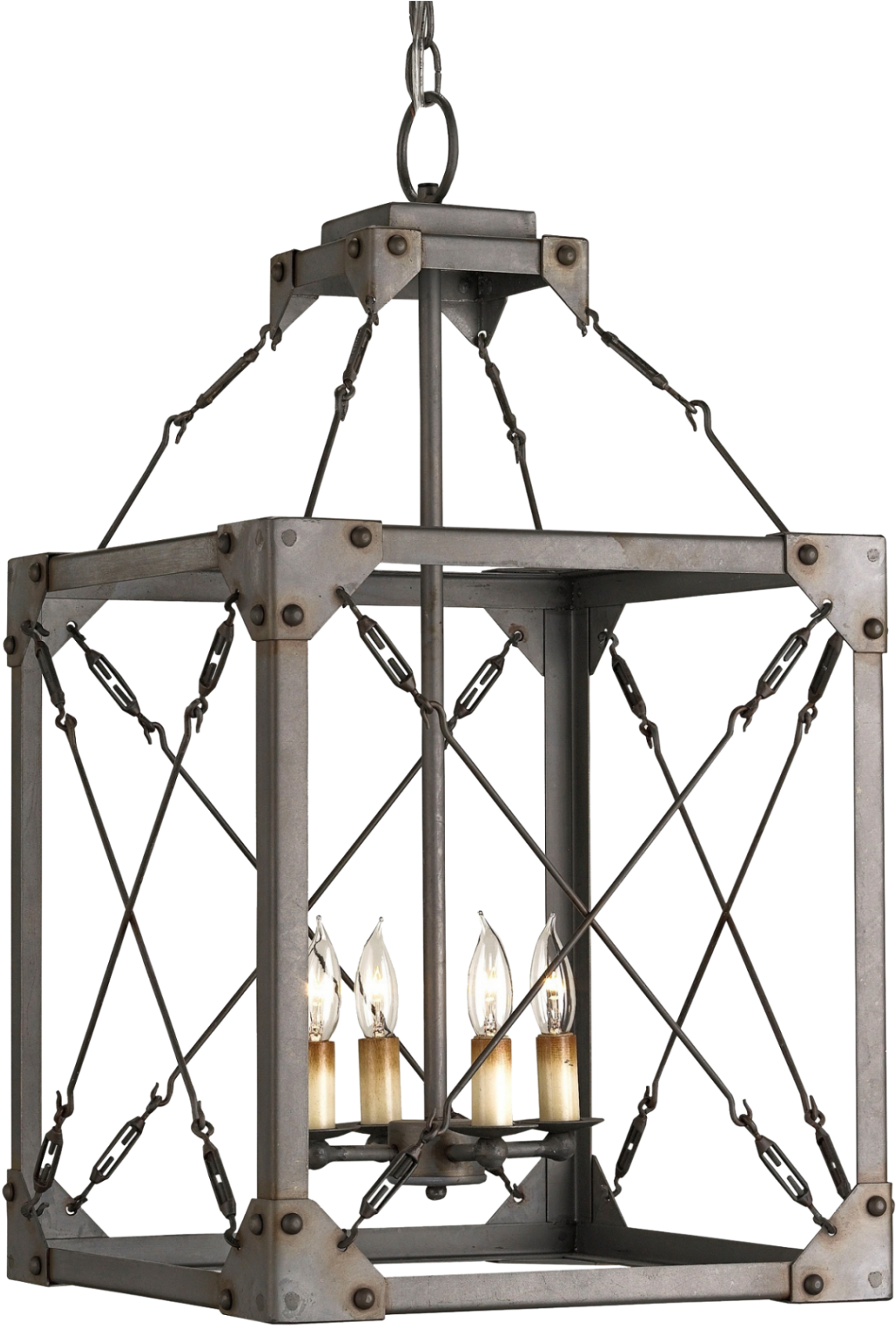 Oversized Lantern Chandeliers - Chandelier (1200x1800), Png Download
