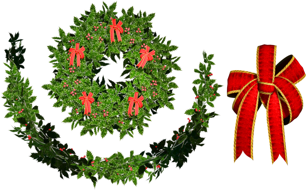 Christmas Holly Png - Portable Network Graphics (1024x768), Png Download