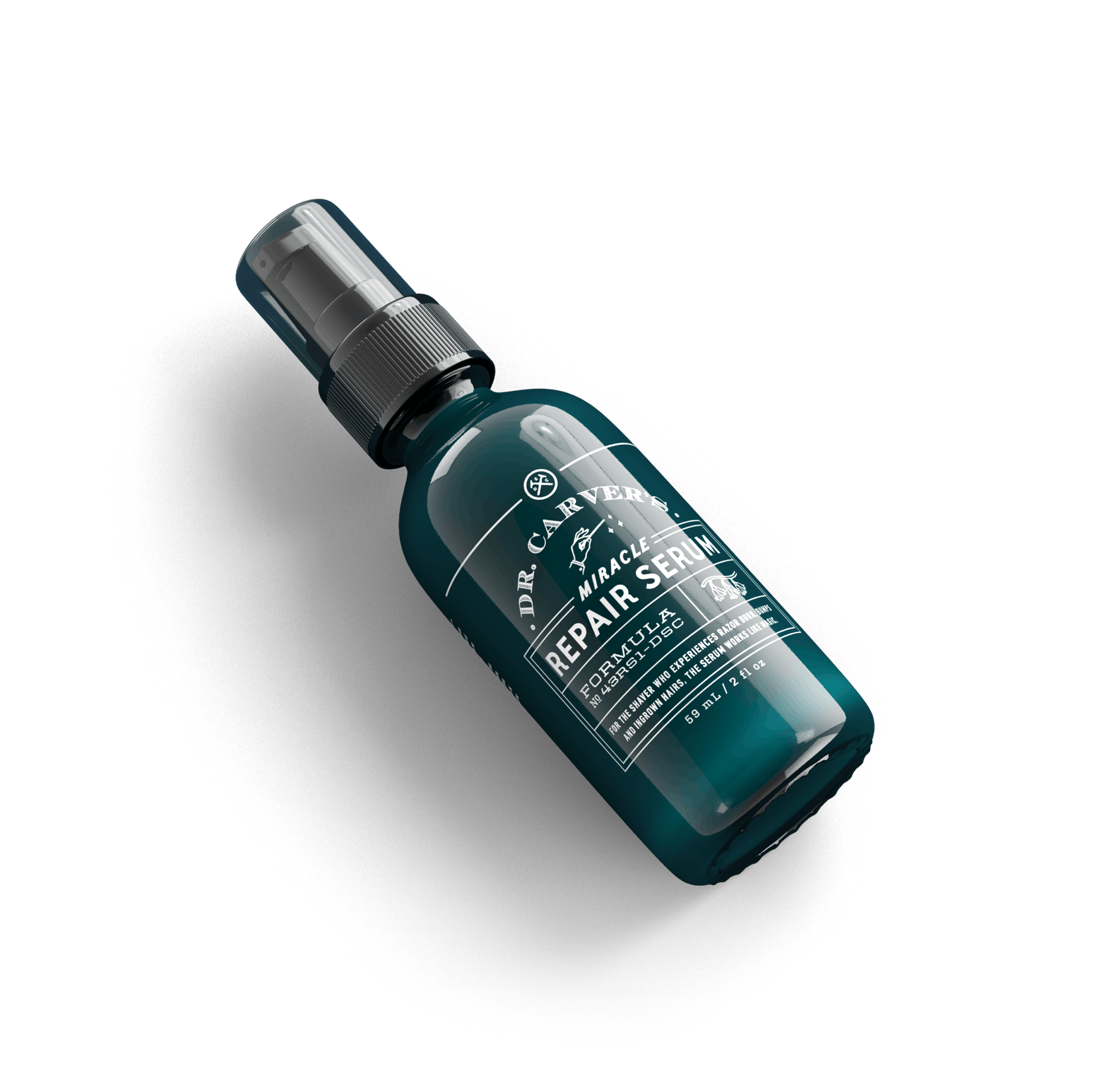 Carver's Miracle Repair Serum - Glass Bottle (1700x1700), Png Download