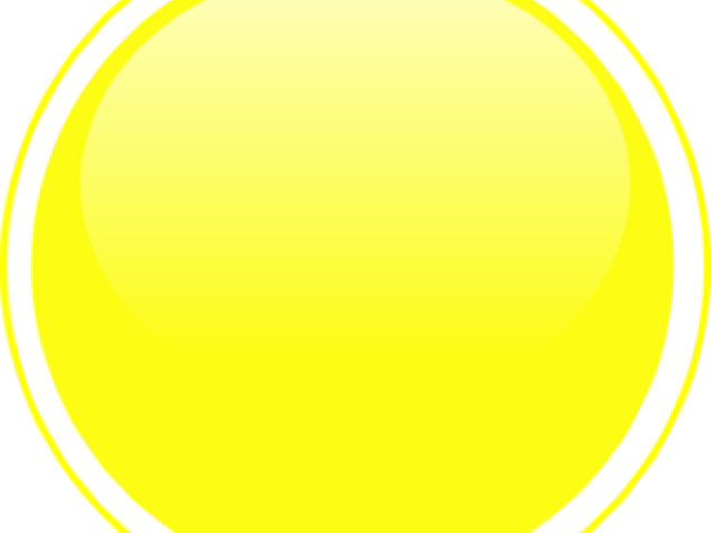 Buttons Clipart Yellow Button - Circle (640x480), Png Download