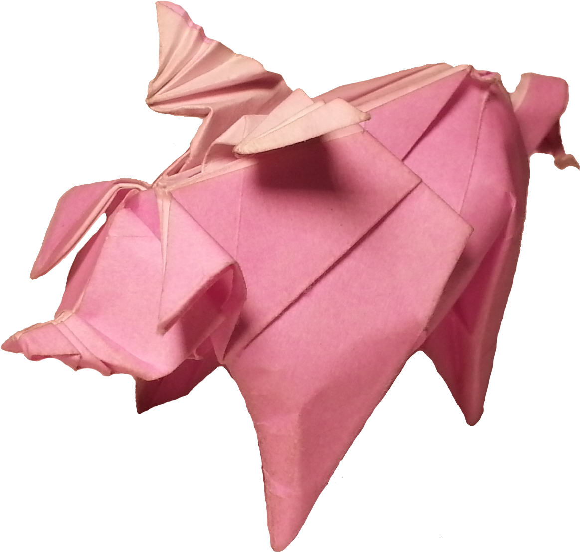 I Designed This Model By Trial And Error While Stuck - Origami (1209x1118), Png Download