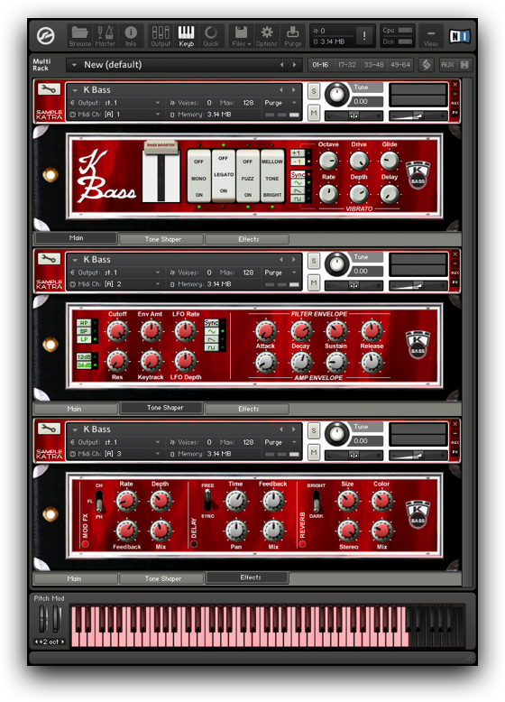 K Bass - Native Instruments (560x778), Png Download