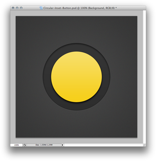 Web Design Button Tutorial - Circle (550x568), Png Download