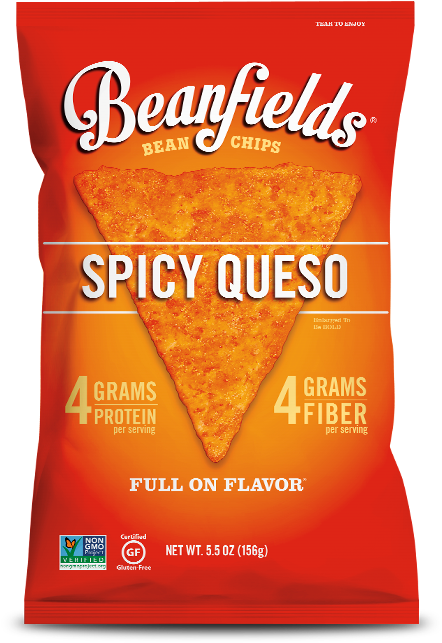 Spicy Queso Bean Chips - Junk Food (700x700), Png Download