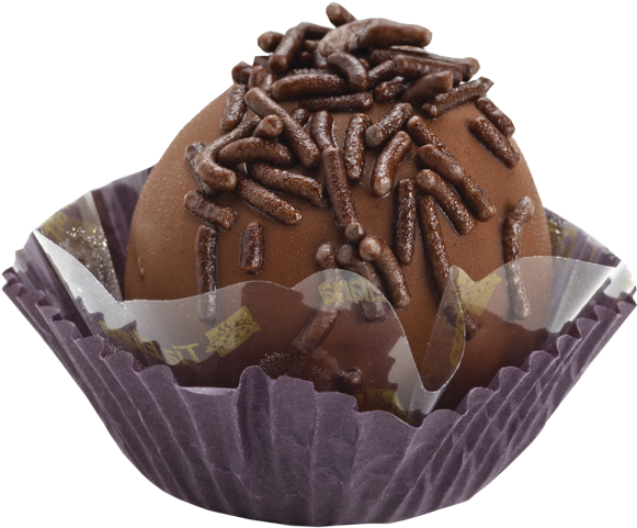 Bombom De Brigadeiro - Cupcake (886x886), Png Download