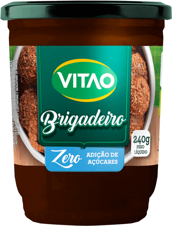 Brigadeiro Zero Adição De Açúcar Vitao 240g - Doce De Leite Vitao (1000x1000), Png Download