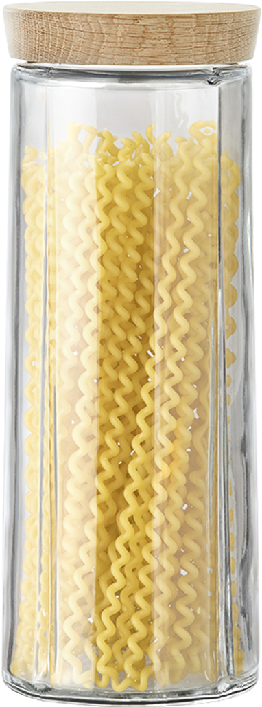 Gc Storage Jar 2 0 L Oak Grand - Oppbevaring Spaghetti (1200x1200), Png Download