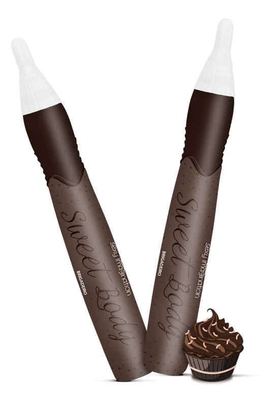 Caneta Comestível Sweet Body 25g Brigadeiro Fe8680 - Caneta Comestível Sexy Fantasy (800x800), Png Download