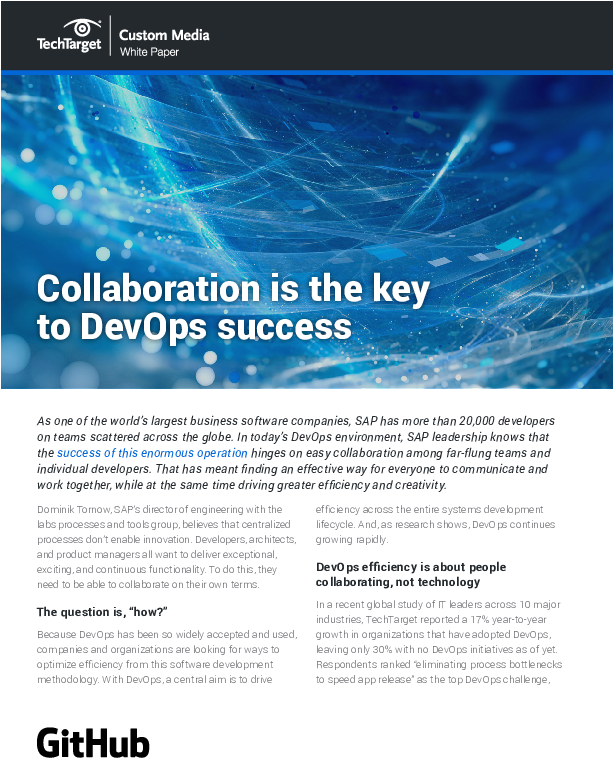 In A Recent Techtarget Study, Only 30% Of Respondents - Github (612x792), Png Download