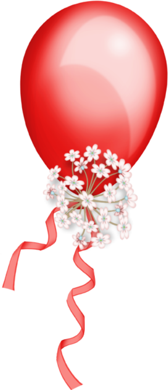 Belle - Balloon (496x800), Png Download