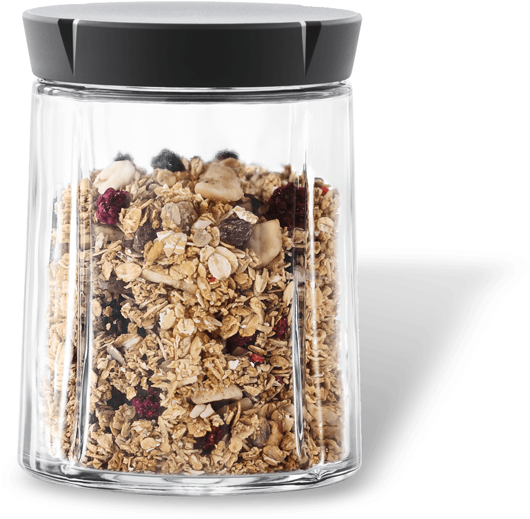 Gc Storage Jar 75 Cl Black Grand Cru - Rosendahl Grand Cru Storage Jar (1200x1200), Png Download