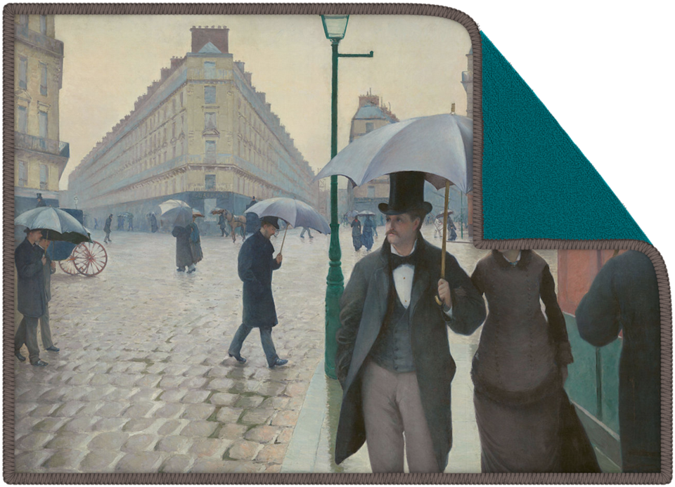 Smart Cloth Premium Microfiber Cleaning Cloth - Paris Street Rainy Day (1024x1024), Png Download