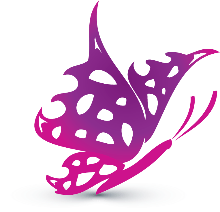 Butterfly Logo Png - Gold Butterfly (894x769), Png Download