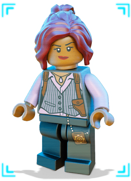 Download Barbara Gordon From Batman Movie Clipart Png - Lego Batman Movie Barbara (480x640), Png Download
