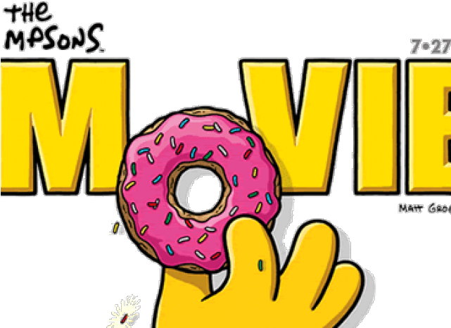 The Simpsons Movie Clipart Png - Simpsons Movie (640x480), Png Download