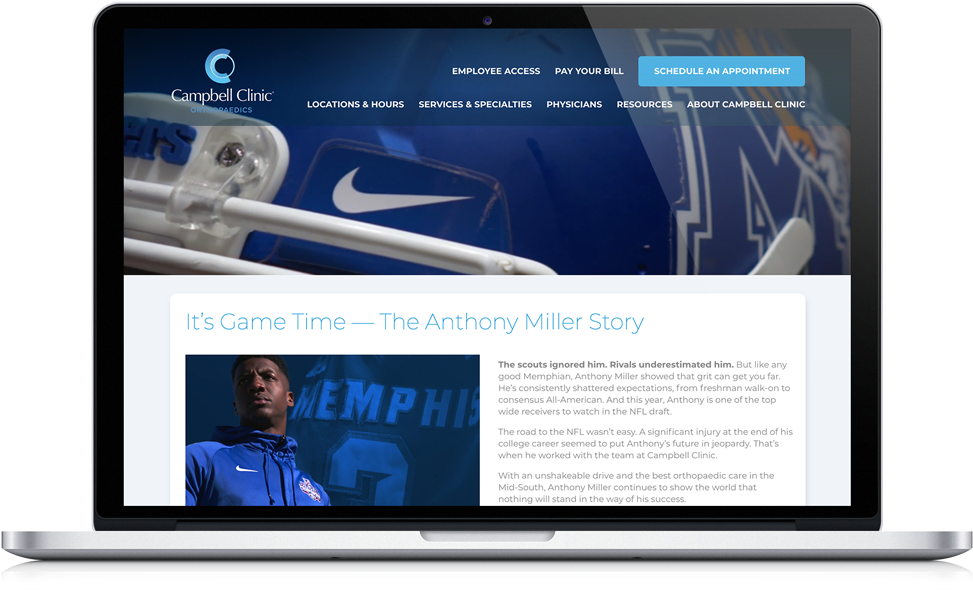Anthony Miller Webpage - Online Advertising (1280x667), Png Download