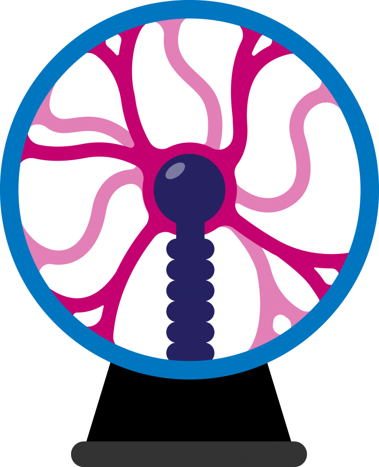 Plasma Ball - Plasma Ball Icon Vector (768x945), Png Download