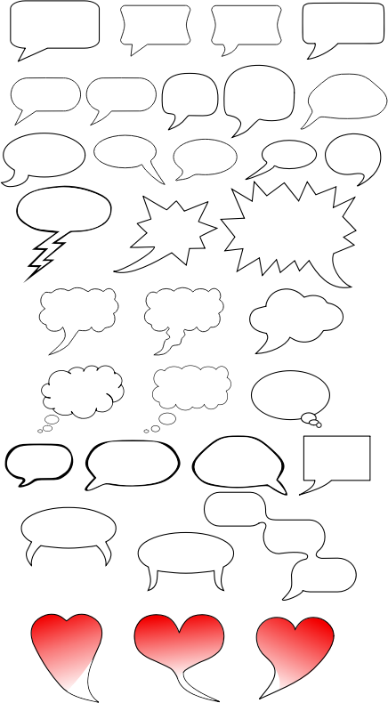 Bubble Pack - Line Art (436x790), Png Download