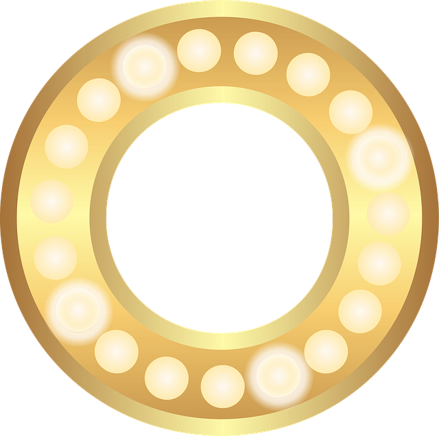 Gold O (640x636), Png Download