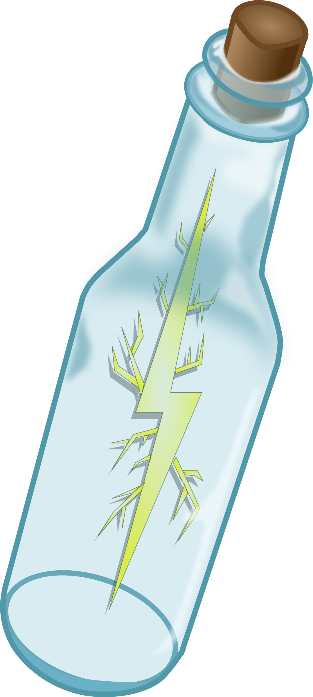 Big Image - Lightning In A Bottle Icon (1078x2400), Png Download