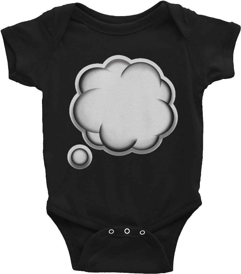 Emoji Baby Short Sleeve One Piece - Infant Bodysuit (1000x1000), Png Download
