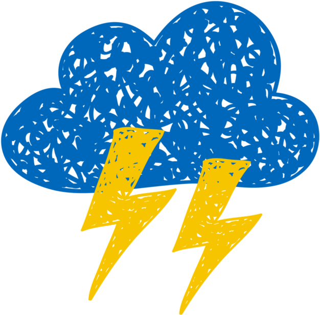 Cloud And Lightning School Clipart, Science For Kids, - Gif Clipart Lightning (656x699), Png Download