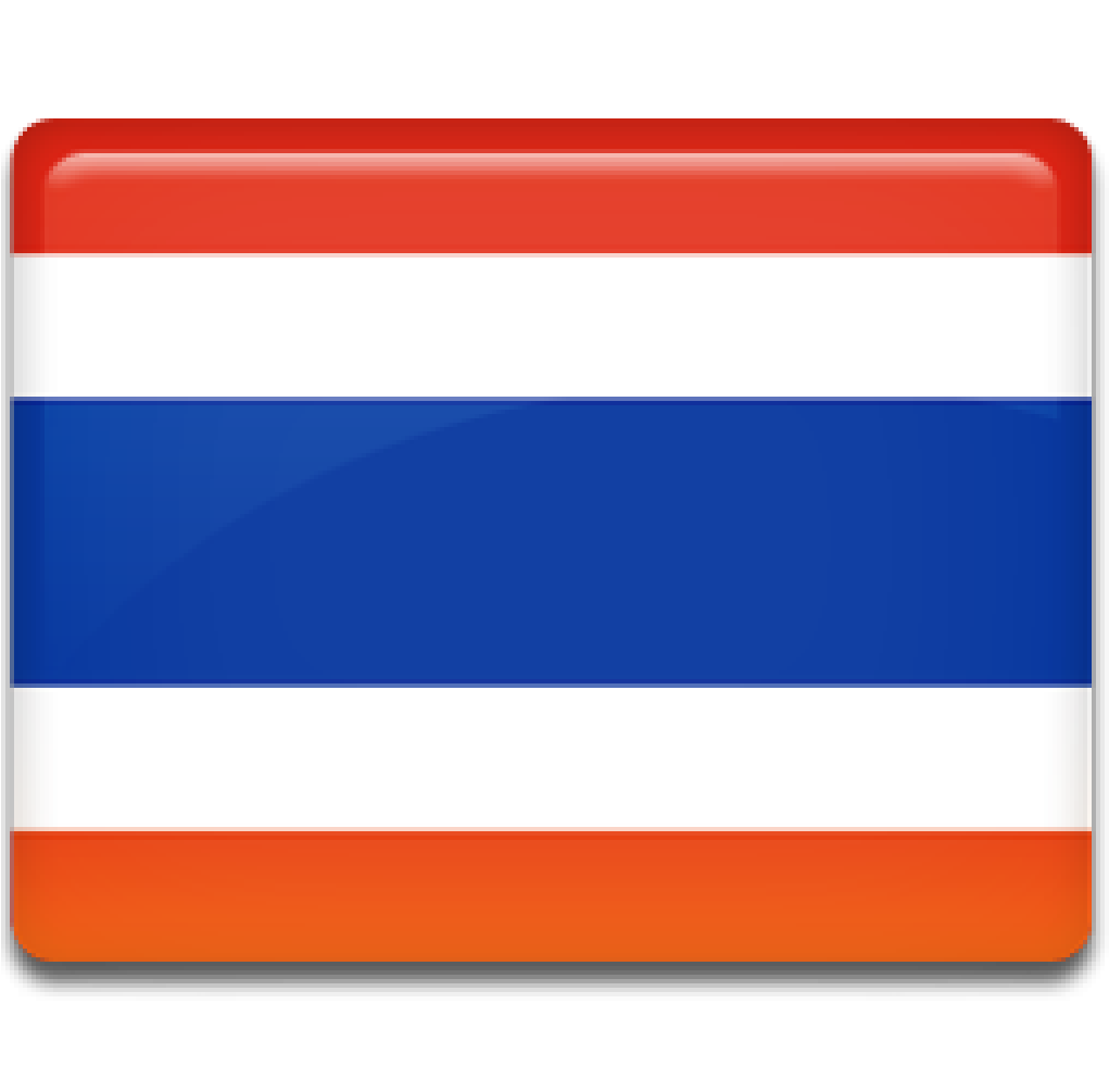 Thailand - Thailand Flag Icon Png (1024x1024), Png Download