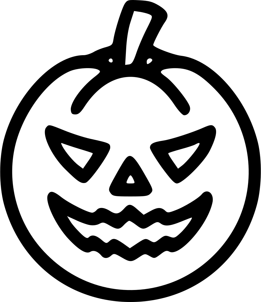 Png File - Jack-o'-lantern (848x980), Png Download