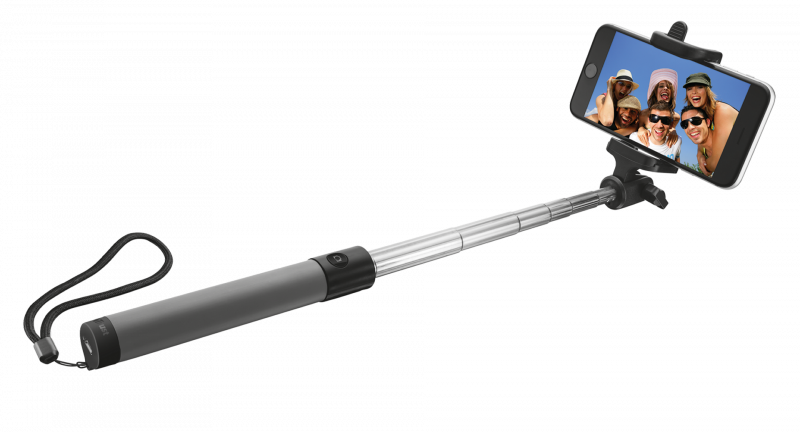 Mounts And Holders - Trust Selfie Stick Bluetooth (800x432), Png Download