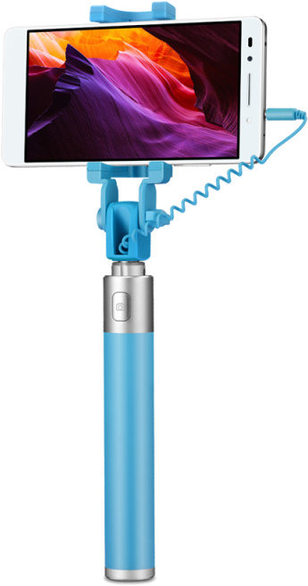 /h/o/honor Selfie Stick Blue Profile - Huawei Монопод (800x800), Png Download