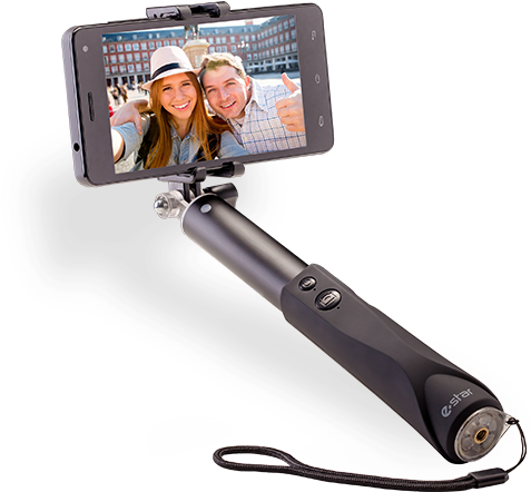 Estar Bluetooth Selfie Stick - Estar Selfie Stick B3 (772x680), Png Download