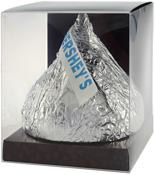 Giant Hershey Kiss (600x600), Png Download