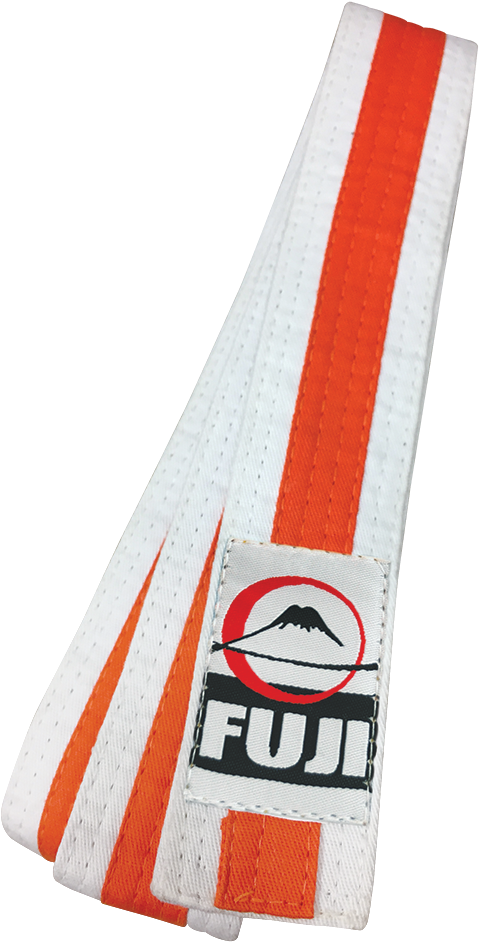 Fuji White Striped Rank Belts - Sock (1001x1001), Png Download