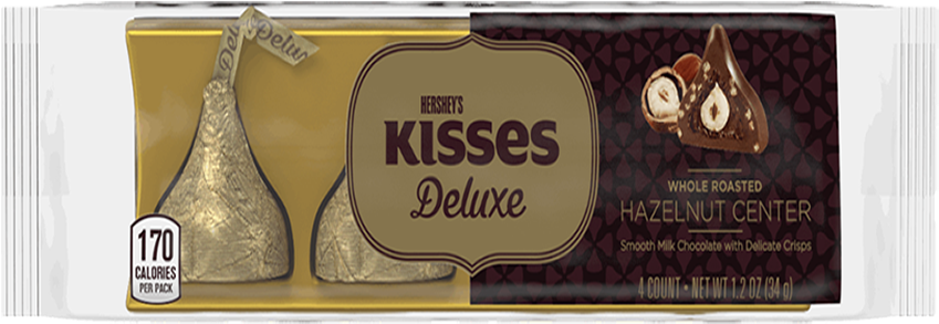 Hershey's Kisses Deluxe - Glass Bottle (900x900), Png Download