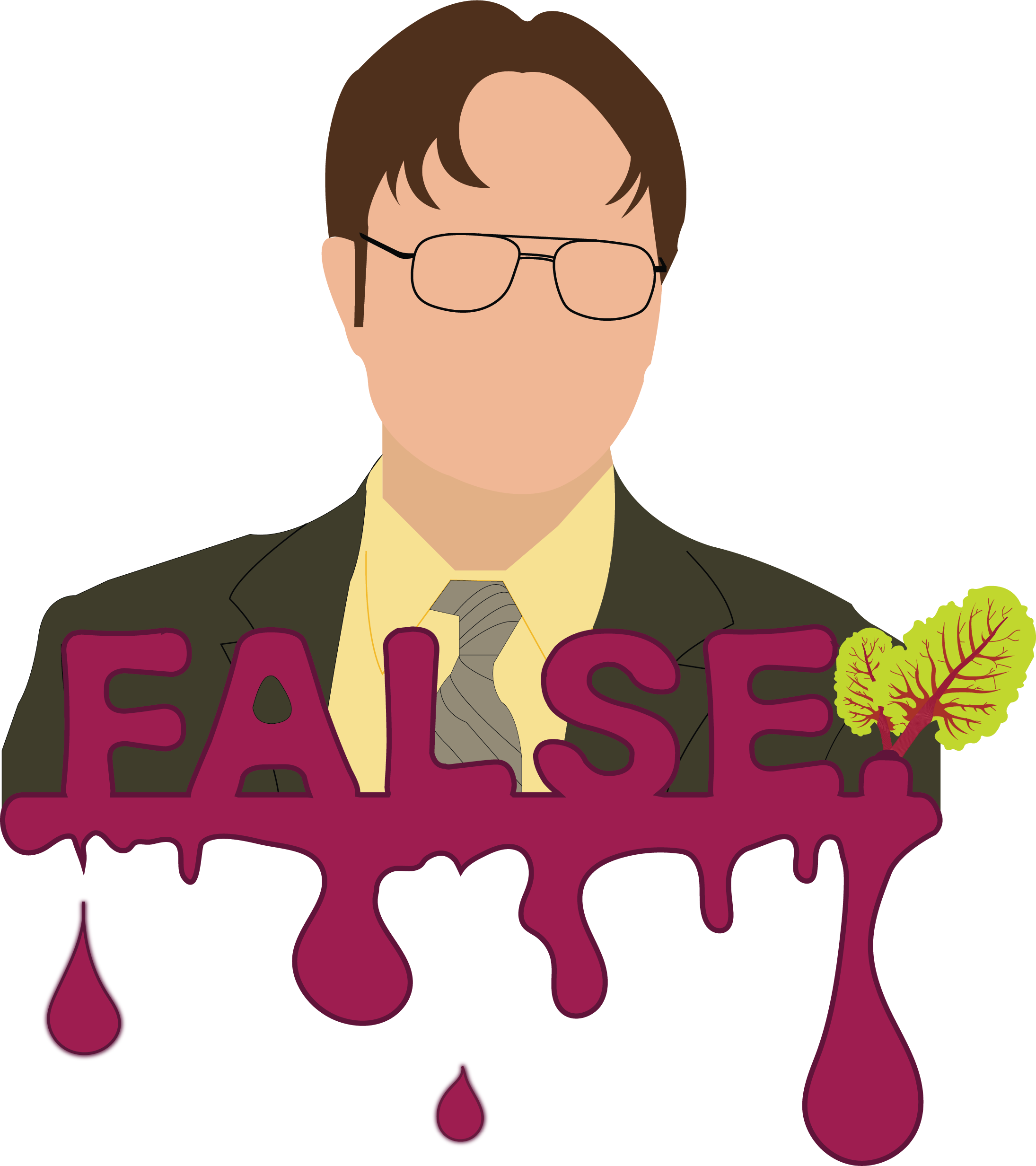 Blue New Hampshire Sticker Dwight K Schrute Mandala - Cartoon (2190x2465), Png Download