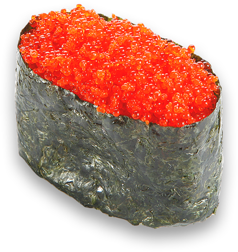 Tobiko Gunkan Maxi Foods - Tobiko Gunkan (1700x1448), Png Download