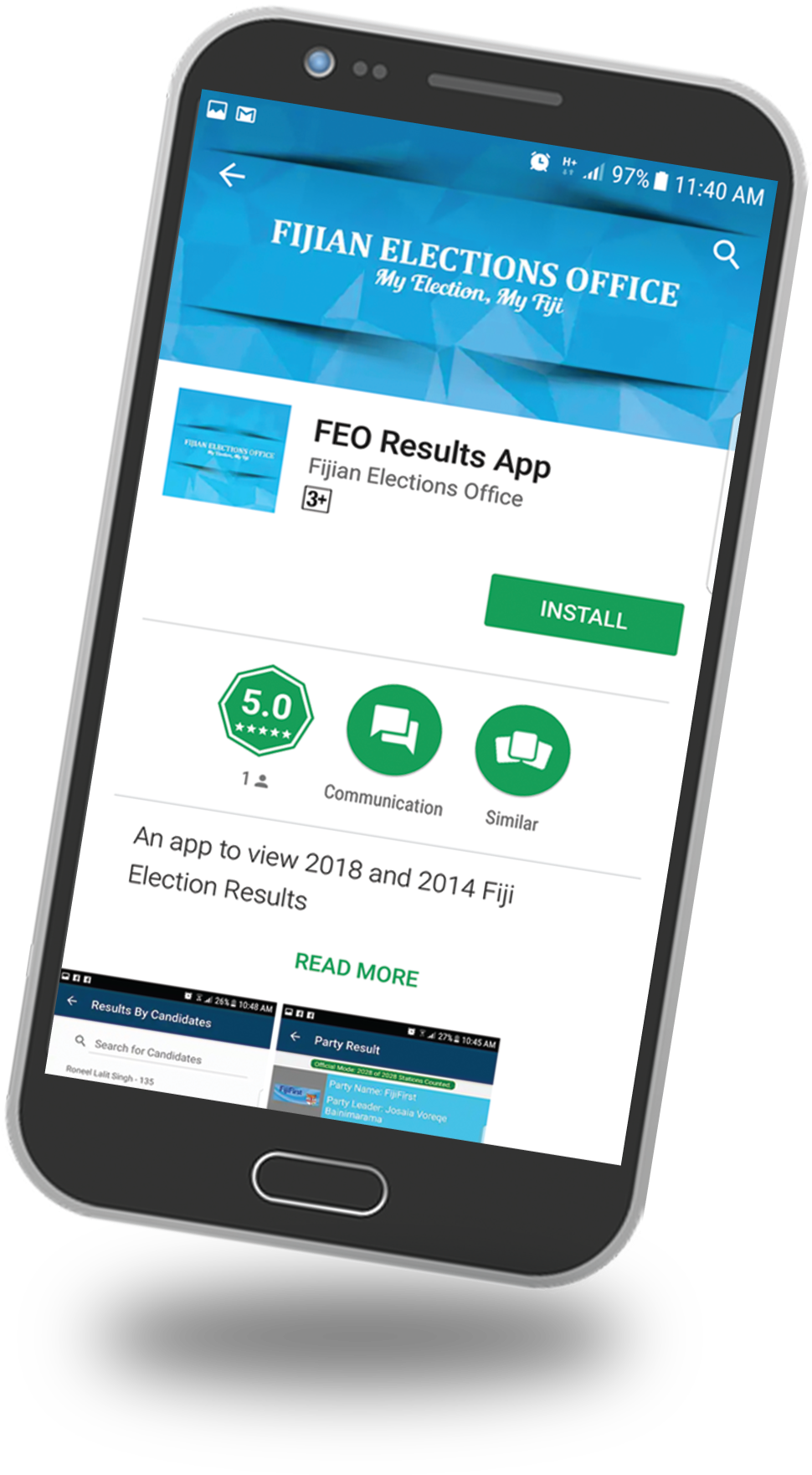 3×6 Results App Billboard Phone - Smartphone (1000x1788), Png Download