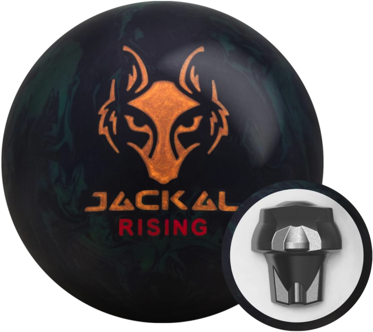 Motiv Jackal Rising - Jackal Ghost Bowling Ball (1280x1169), Png Download