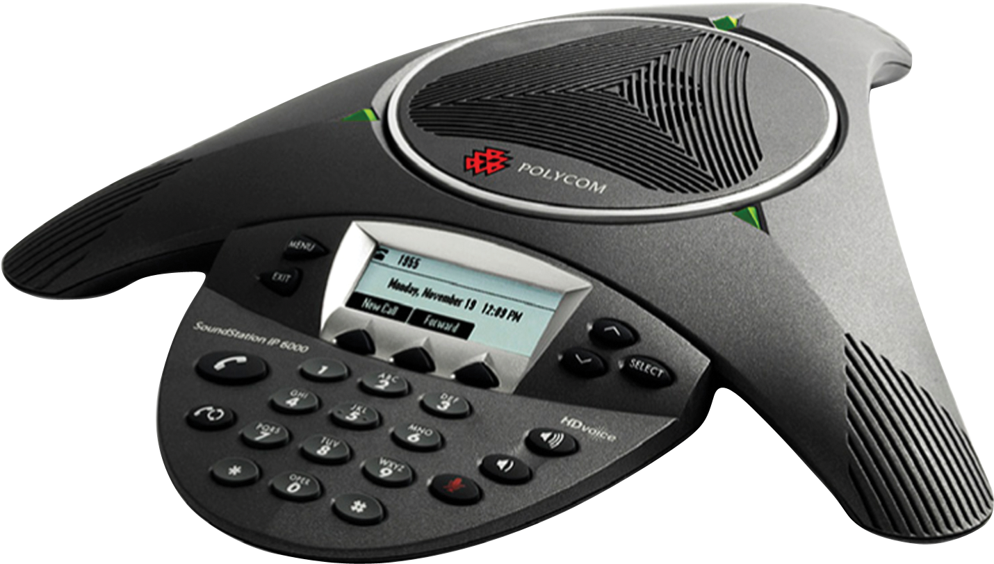 Polycom 6000 Conference Phone - Polycom Phones (1500x900), Png Download