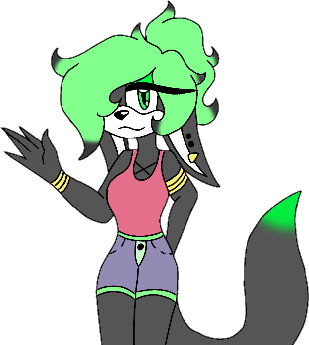 Amaris The Jackal - Cartoon (746x729), Png Download