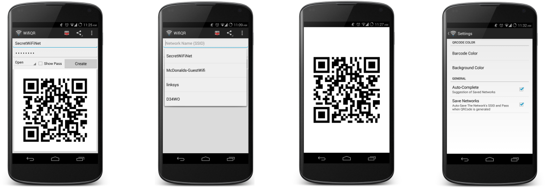 [app][3 - 0 ][1 - 2 - 3] Wifiqr - Share Wifi Netwo - Iphone (1246x500), Png Download