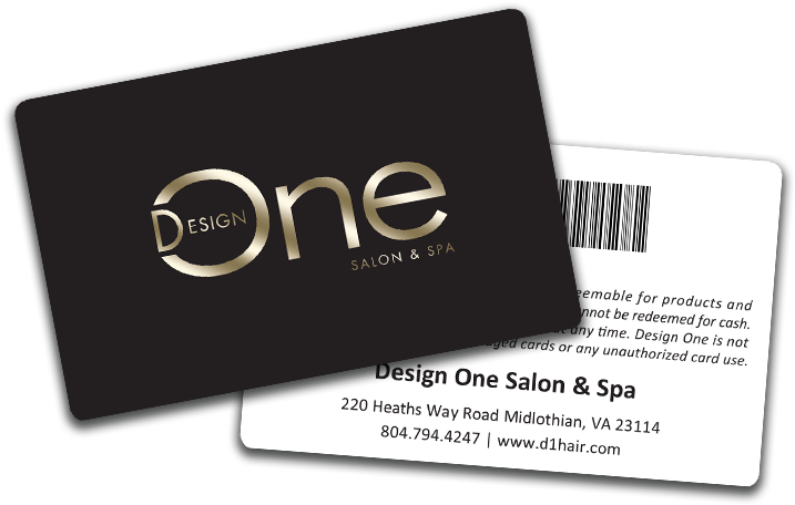 Salon & Spa Gift Card - Graphic Design (840x560), Png Download