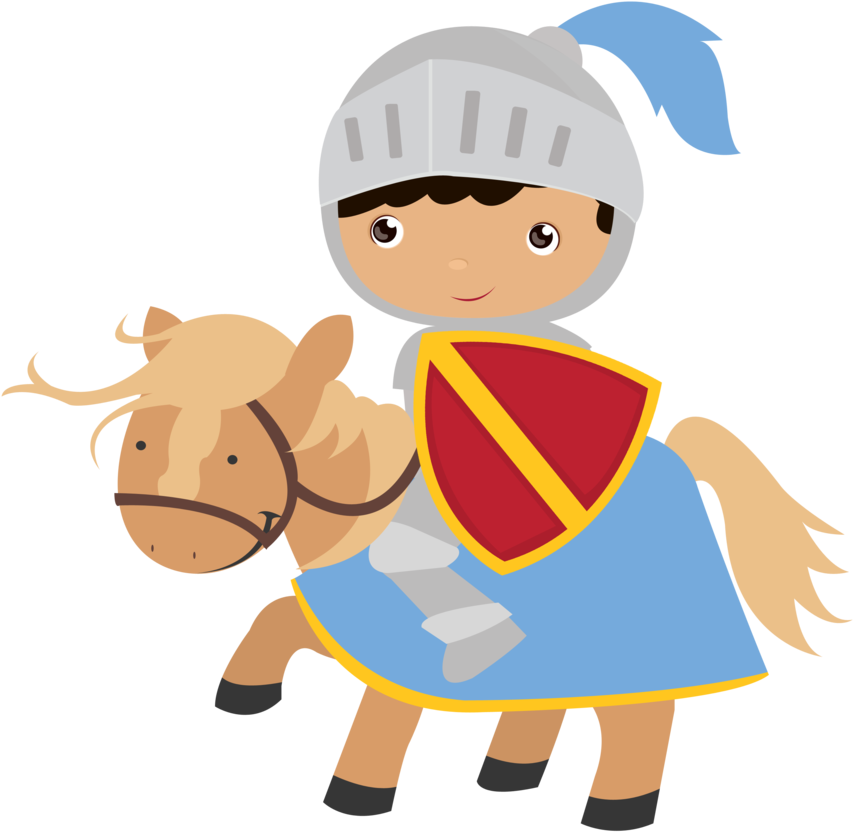 Knight And Princess Clipart - Cute Knight Clipart (889x900), Png Download