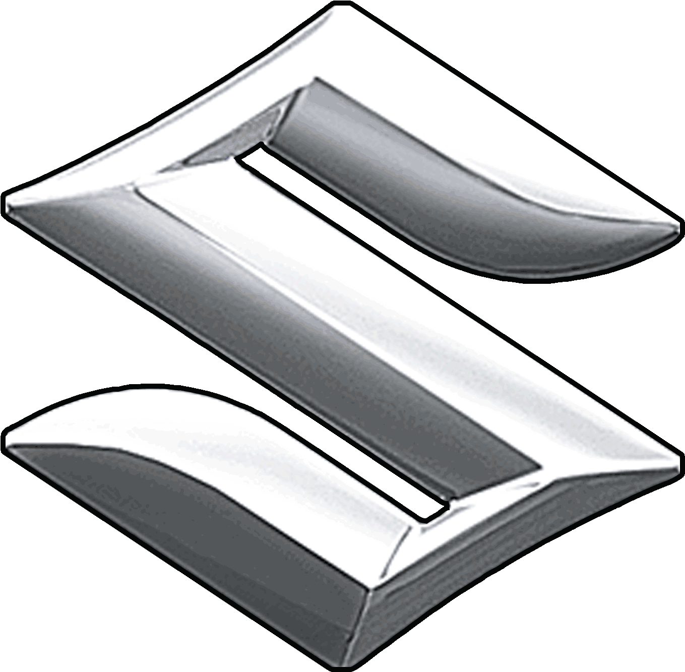 Suzuki Palmas - Logo Suzuki 3d Png (1500x1476), Png Download