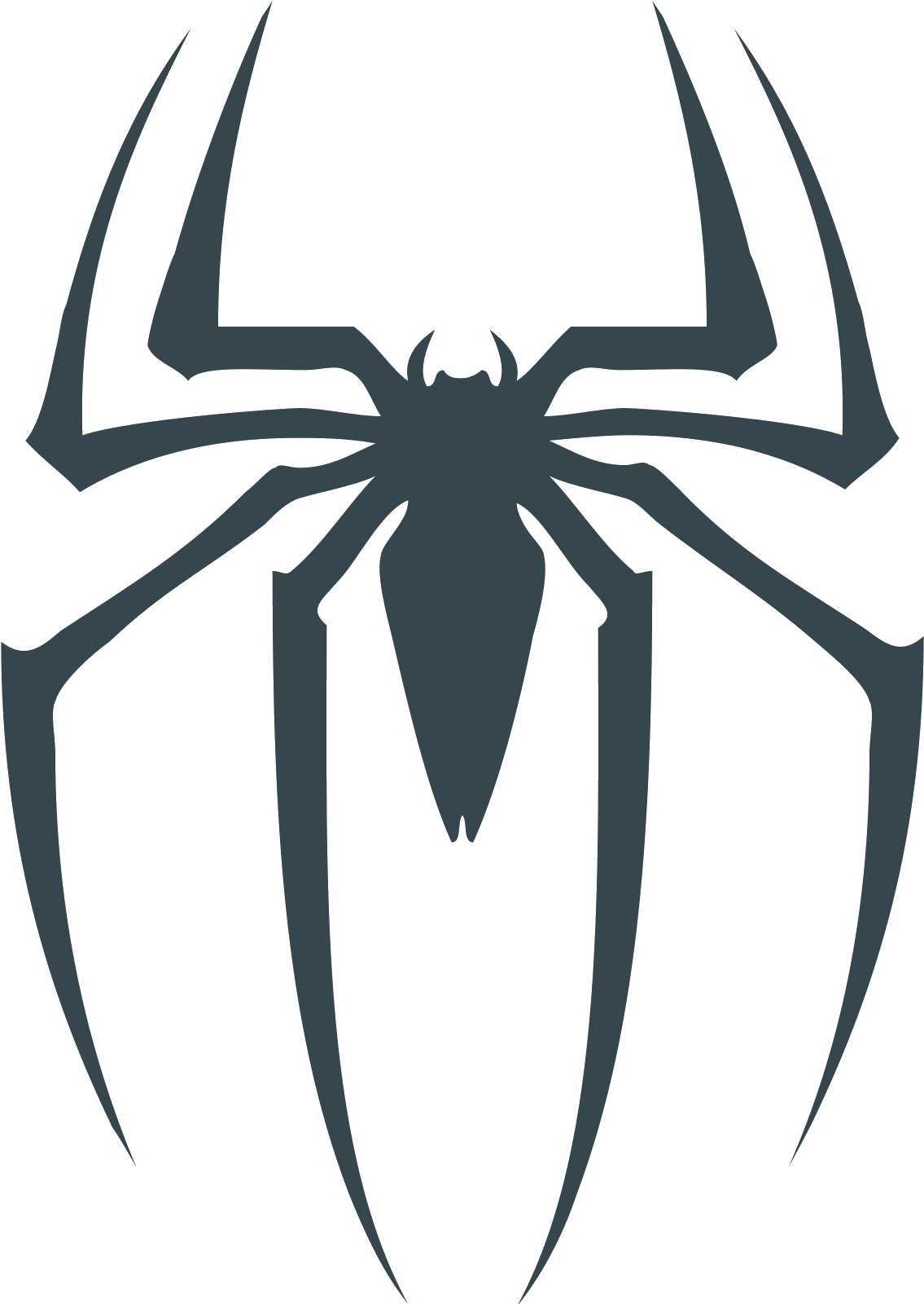 Spider-man Neu Icon - Logo De Spiderman (1600x1600), Png Download