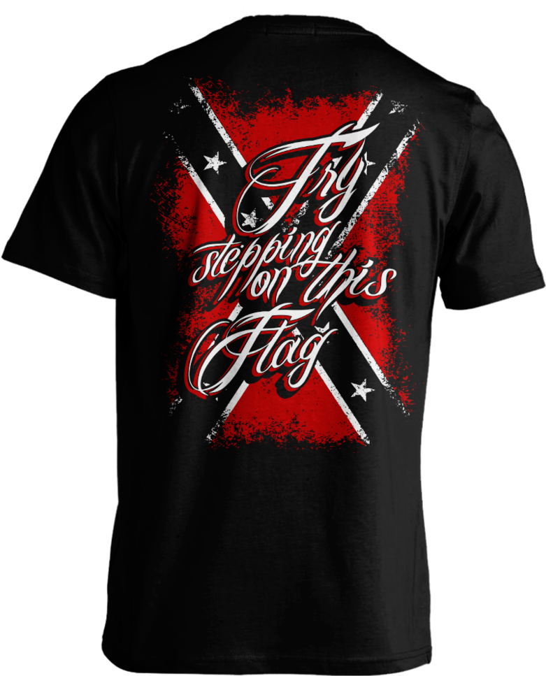 Try Stepping On This Flag - Active Shirt (805x1024), Png Download